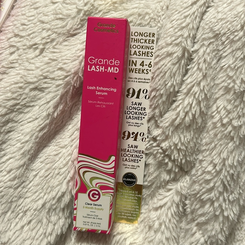 New in Box! Grande Lash - MD clear serum, 3 month supply (.07 oz, 2 ml).